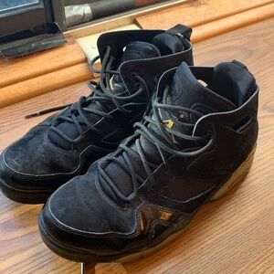 Jordan Flight Club ‘91 Black Gold Men’s Sneakers Shoes Size 8.5 Athletic